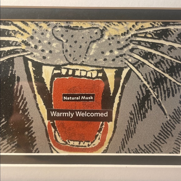 Handmade Tiger Collage Framed Luxe Wall Art ! - Picture 2 of 6